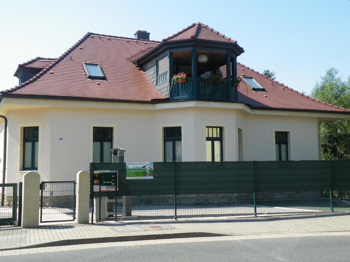 Kaitzbach-Idylle Apartamento Dresden Exterior foto